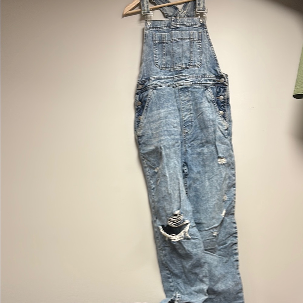 Blue Denim Overalls
